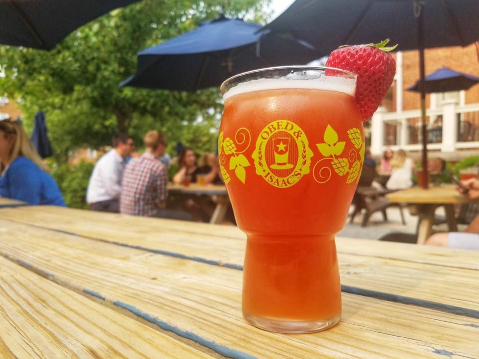 Obed & Isaac's Best Beer Garden Strawberry Blonde Ale